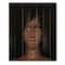 Designart - Portrait of African American Woman II - Modern Print on Natural Pine Wood